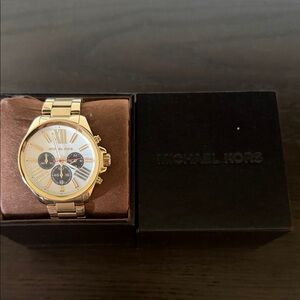 Michael Kors Gold Chronograph Men's Watch